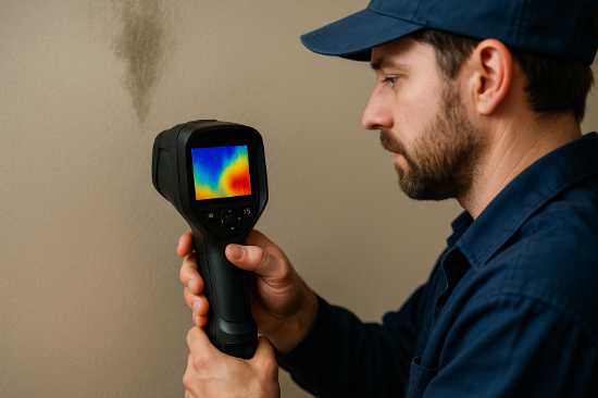 Detekcija curenja vode u zidu