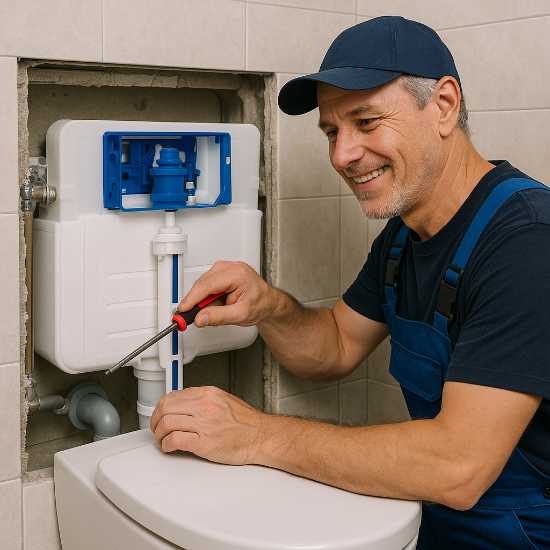 Popravka Geberit vodokotlića