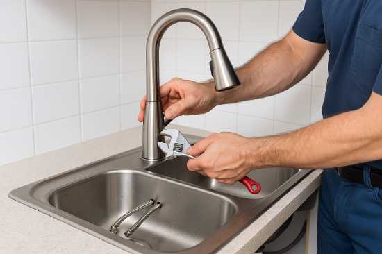 Zamena slavine na sudoperi